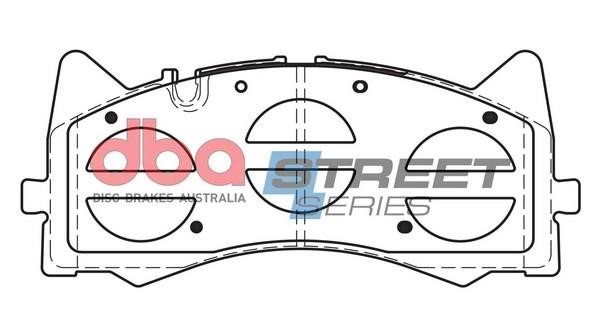 DBA DB15035SS Brake Pad Set, disc brake DB15035SS