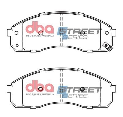 DBA DB1489SS Brake Pad Set, disc brake DB1489SS