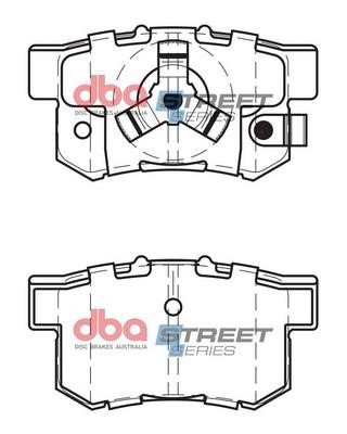 DBA DB1728SS Brake Pad Set, disc brake DB1728SS