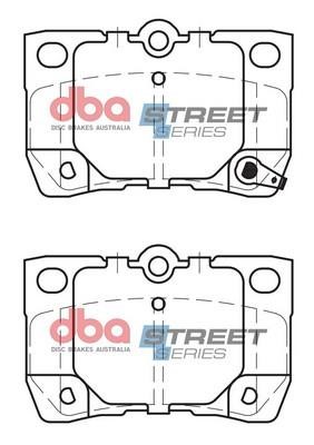 DBA DB1854SS Brake Pad Set, disc brake DB1854SS