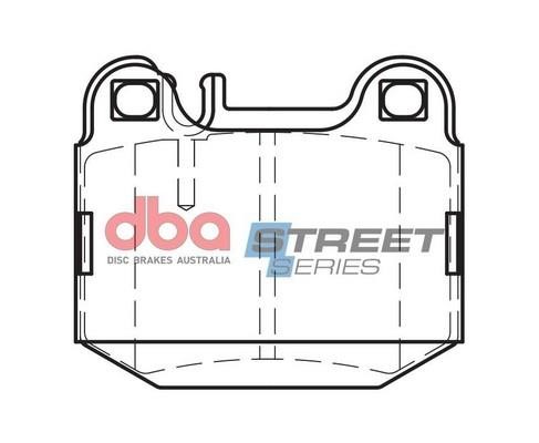 DBA DB1461SS Brake Pad Set, disc brake DB1461SS