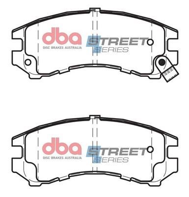 DBA DB1117SS Brake Pad Set, disc brake DB1117SS