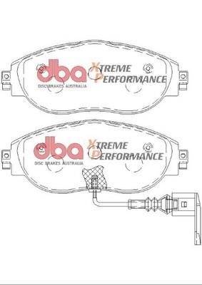 DBA DB8849XP Brake Pad Set, disc brake DB8849XP