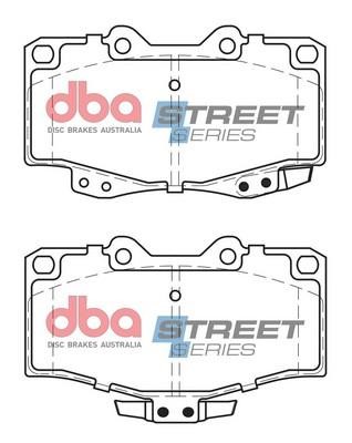 DBA DB1323SS Brake Pad Set, disc brake DB1323SS