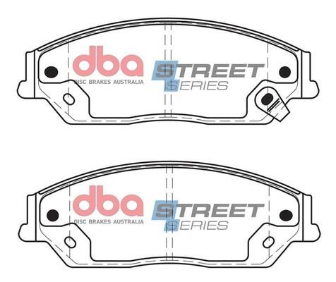 DBA DB2243SS Brake Pad Set, disc brake DB2243SS