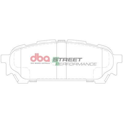 DBA DB1672SP Brake Pad Set, disc brake DB1672SP