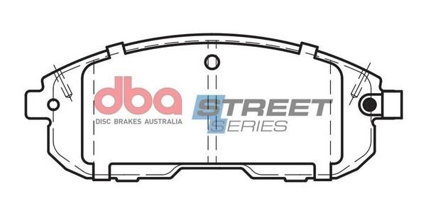 DBA DB2287SS Brake Pad Set, disc brake DB2287SS