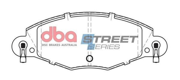 DBA DB2298SS Brake Pad Set, disc brake DB2298SS