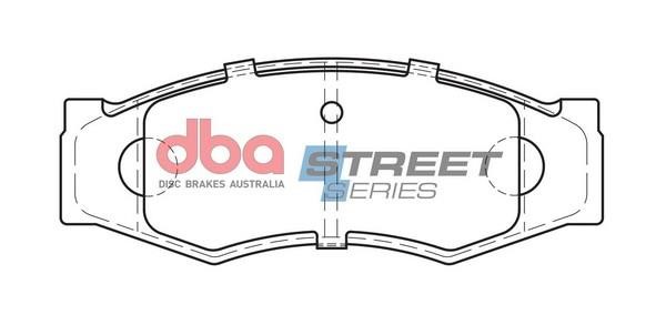 DBA DB340SS Brake Pad Set, disc brake DB340SS