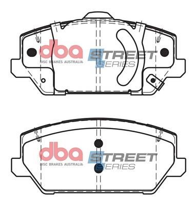 DBA DB15012SS Brake Pad Set, disc brake DB15012SS