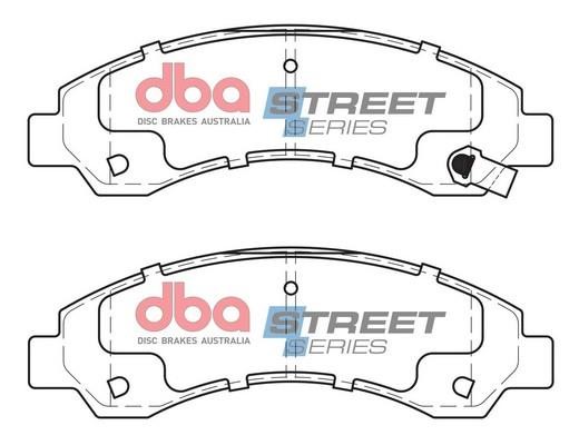 DBA DB2061SS Brake Pad Set, disc brake DB2061SS