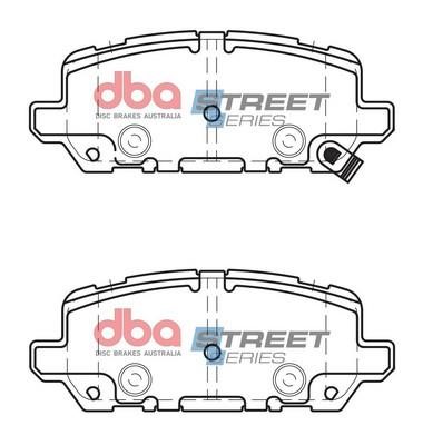 DBA DB2355SS Brake Pad Set, disc brake DB2355SS