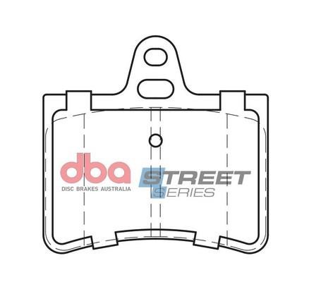 DBA DB2017SS Brake Pad Set, disc brake DB2017SS