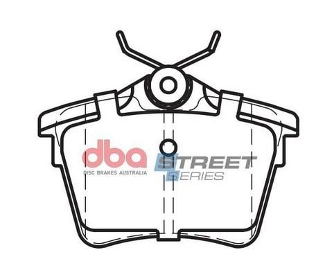 DBA DB2033SS Brake Pad Set, disc brake DB2033SS