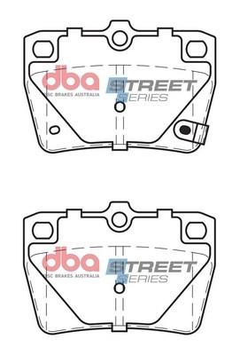 DBA DB1680SS Brake Pad Set, disc brake DB1680SS