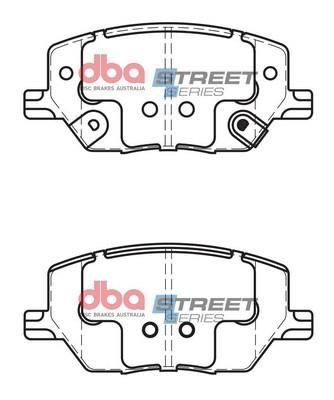 DBA DB2399SS Brake Pad Set, disc brake DB2399SS