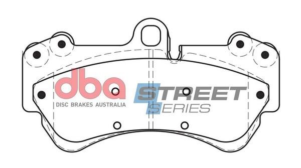 DBA DB1676SS Brake Pad Set, disc brake DB1676SS