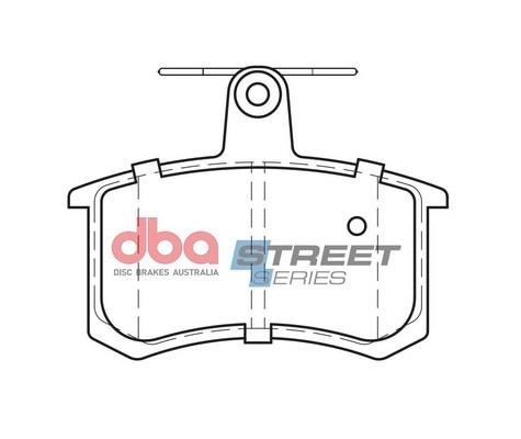 DBA DB222SS Brake Pad Set, disc brake DB222SS
