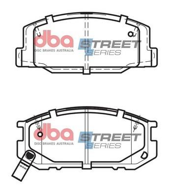 DBA DB1208SS Brake Pad Set, disc brake DB1208SS