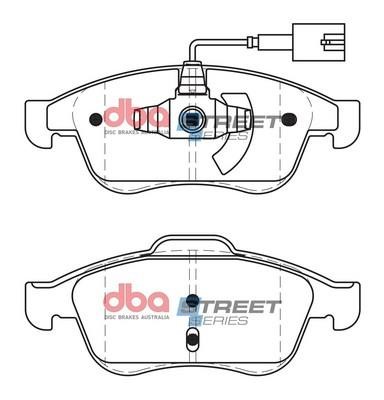 DBA DB2312SS Brake Pad Set, disc brake DB2312SS