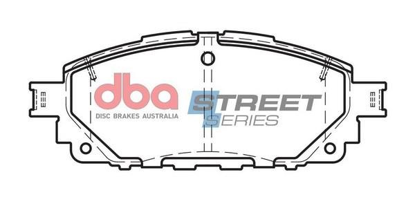 DBA DB2396SS Brake Pad Set, disc brake DB2396SS