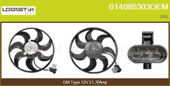 LGK 014085303OEM Hub, engine cooling fan wheel 014085303OEM