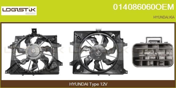 LGK 014086060OEM Electric Motor, radiator fan 014086060OEM