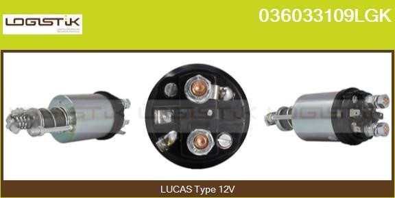 LGK 036033109LGK Solenoid switch, starter 036033109LGK