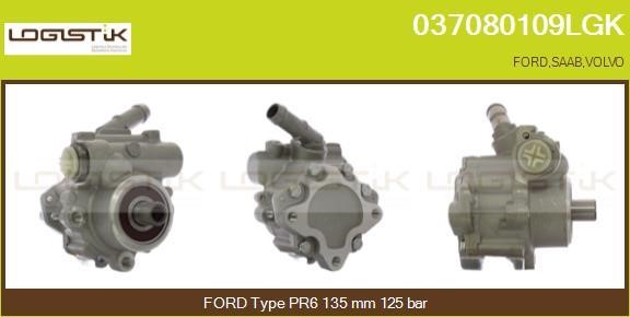 LGK 037080109LGK Hydraulic Pump, steering system 037080109LGK