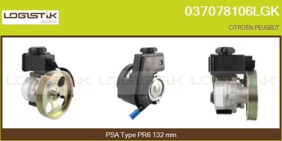 LGK 037078106LGK Hydraulic Pump, steering system 037078106LGK