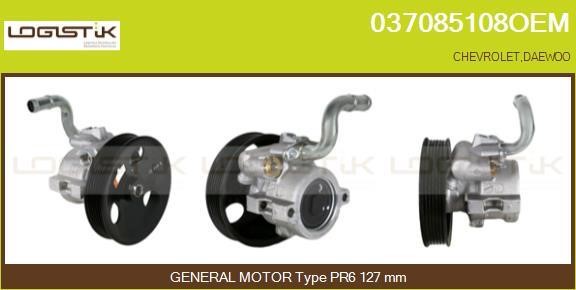 LGK 037085108OEM Hydraulic Pump, steering system 037085108OEM