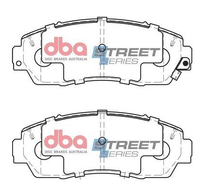 DBA DB1843SS Brake Pad Set, disc brake DB1843SS