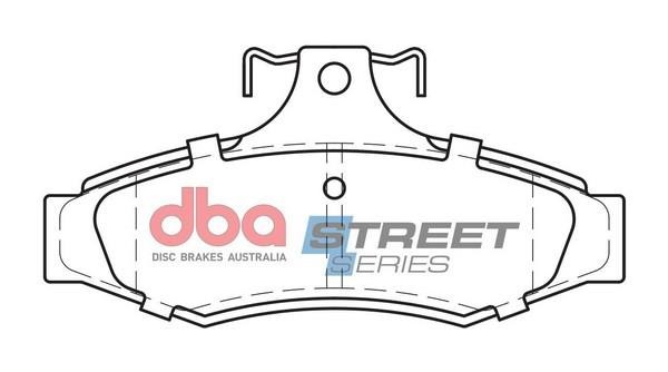 DBA DB1204SS Brake Pad Set, disc brake DB1204SS