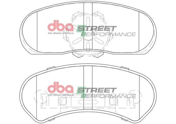 DBA DB1045SP Brake Pad Set, disc brake DB1045SP