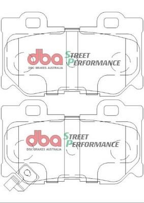 DBA DB2401SP Brake Pad Set, disc brake DB2401SP