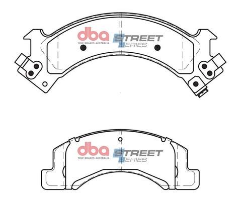 DBA DB1993SS Brake Pad Set, disc brake DB1993SS
