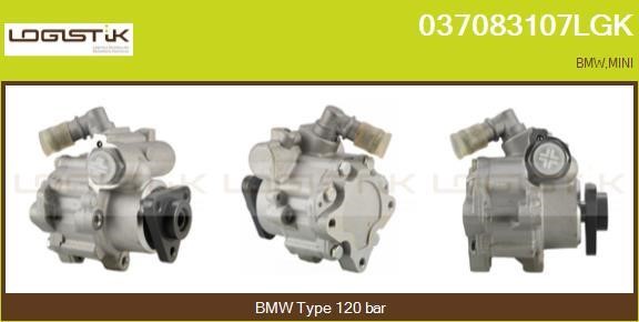 LGK 037083107LGK Hydraulic Pump, steering system 037083107LGK
