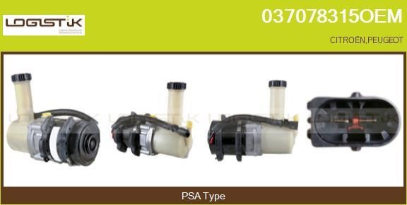 LGK 037078315OEM Hydraulic Pump, steering system 037078315OEM