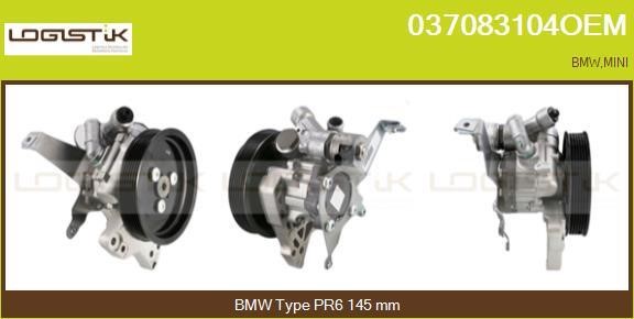 LGK 037083104OEM Hydraulic Pump, steering system 037083104OEM