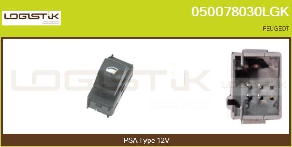 LGK 050078030LGK Power window button 050078030LGK