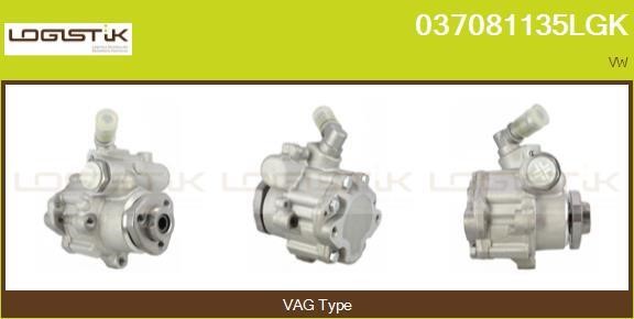 LGK 037081135LGK Hydraulic Pump, steering system 037081135LGK