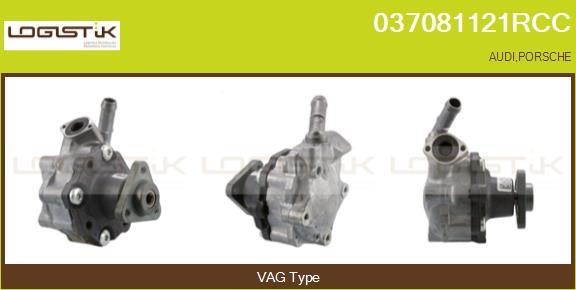 LGK 037081121RCC Hydraulic Pump, steering system 037081121RCC
