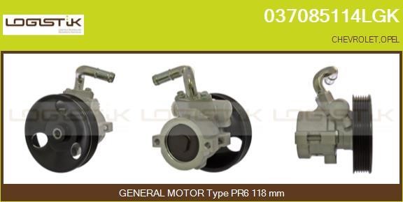 LGK 037085114LGK Hydraulic Pump, steering system 037085114LGK