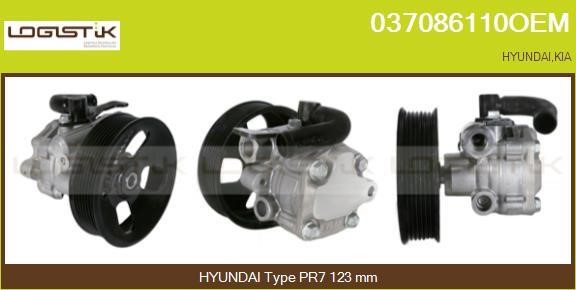 LGK 037086110OEM Hydraulic Pump, steering system 037086110OEM