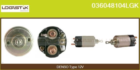 LGK 036048104LGK Solenoid switch, starter 036048104LGK