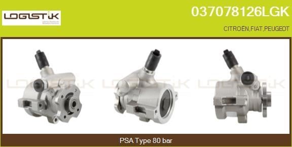 LGK 037078126LGK Hydraulic Pump, steering system 037078126LGK