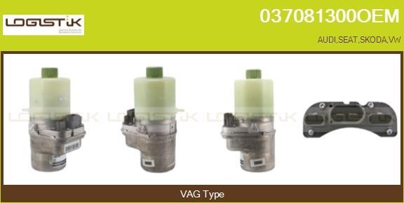 LGK 037081300OEM Hydraulic Pump, steering system 037081300OEM