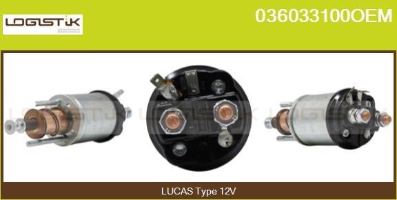 LGK 036033100OEM Solenoid switch, starter 036033100OEM