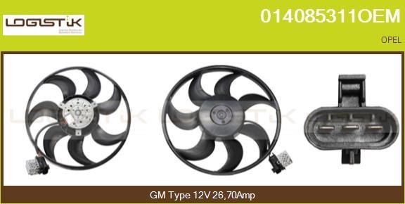 LGK 014085311OEM Hub, engine cooling fan wheel 014085311OEM