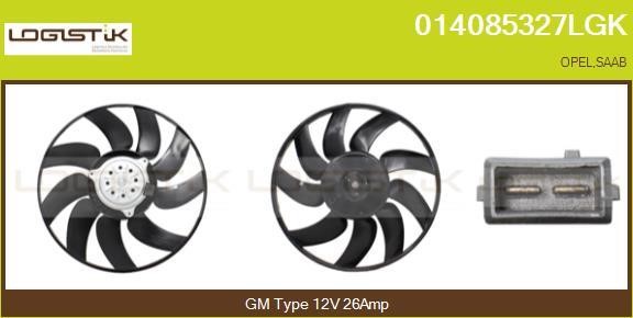 LGK 014085327LGK Hub, engine cooling fan wheel 014085327LGK